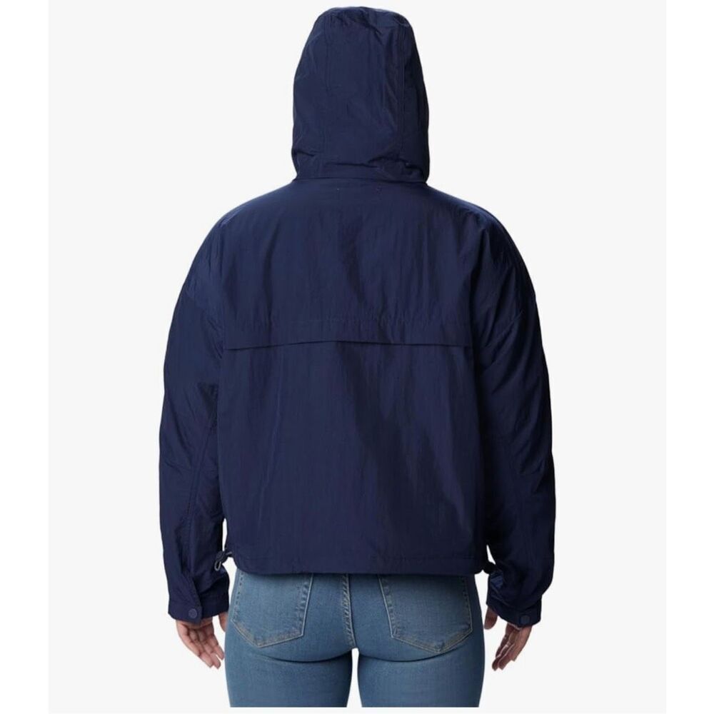 Columbia NWT Laurelwoods Interchange Hooded Jacket - Dark Nocturnal XS - Picture 2 of 8